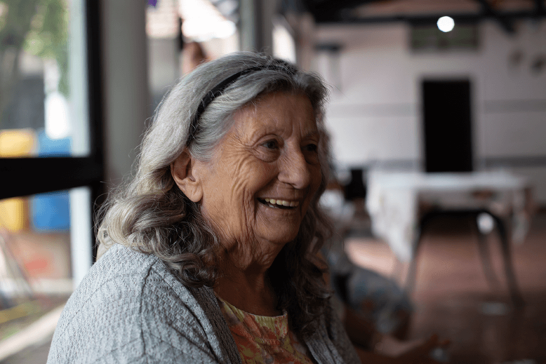 seniors programming at Homes First in Toronto